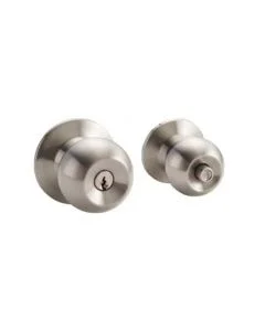 Cylindrical Lockset – Heavy-Duty Door Knob Lock (Keyed, Privacy, Passage & Dummy)